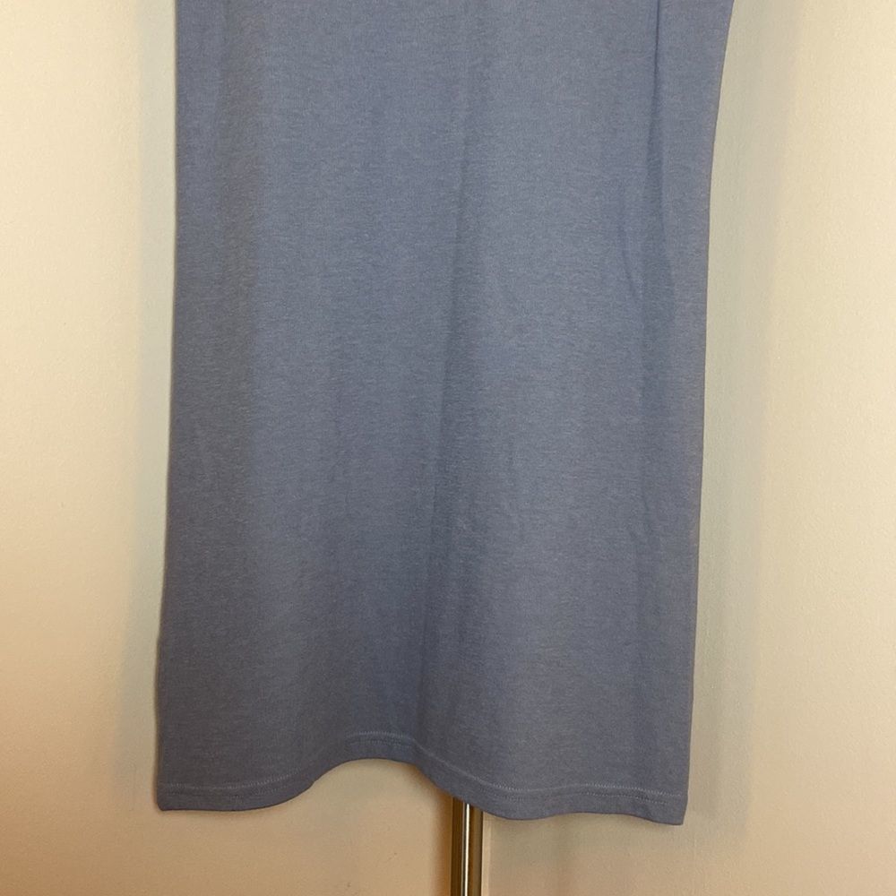 Horny Toad Women's Gray Super Soft Stretchy Short Sleeve Crewneck T-Shirt Dress - Picture 9 of 13